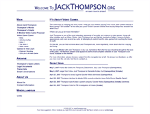 Tablet Screenshot of jackthompson.org